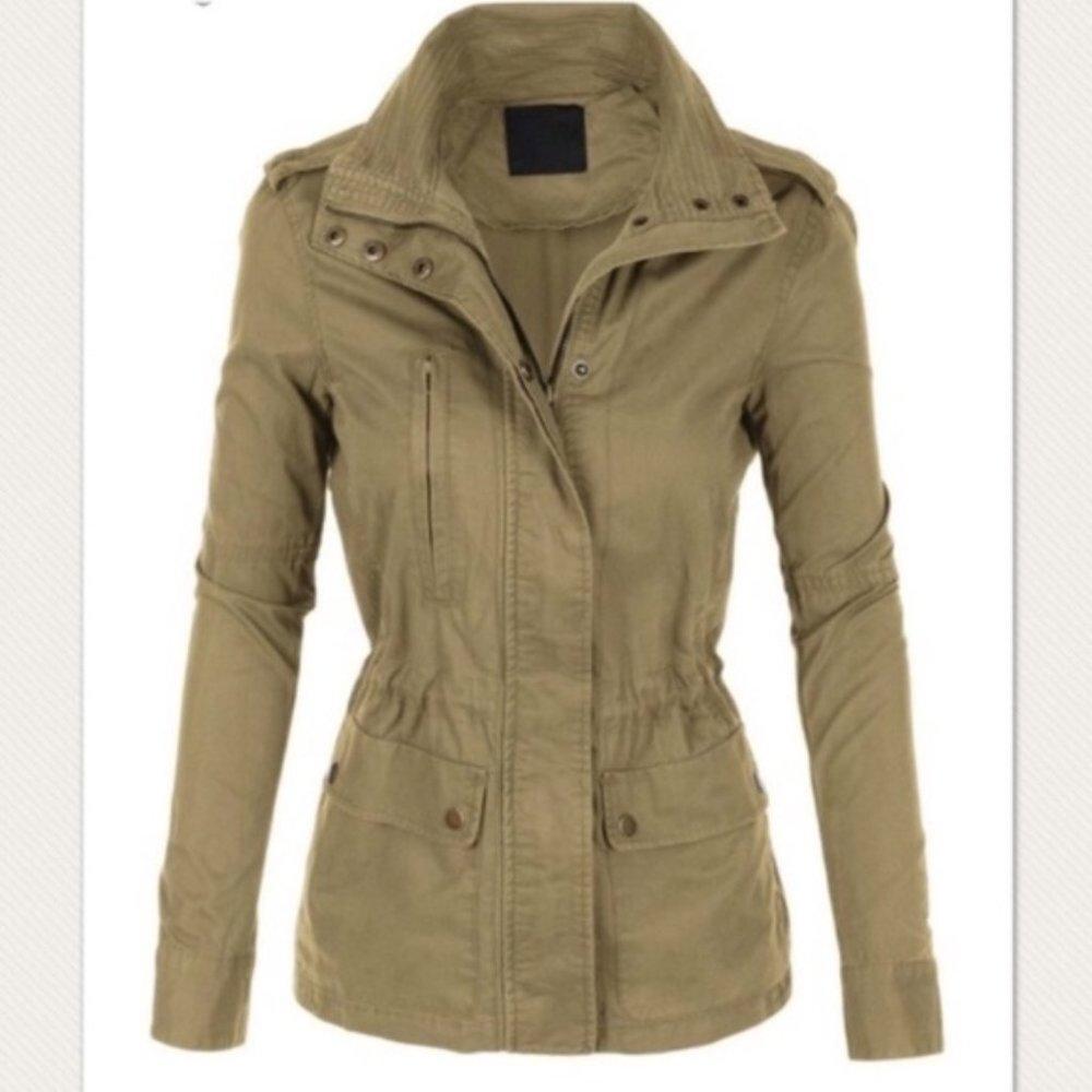 Best Selling 100% Cotton Utility Jacket - Picture 3 of 4
